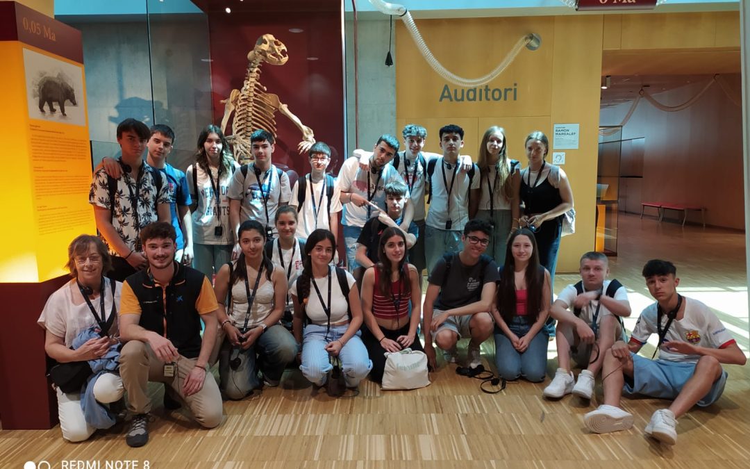 Grup BIOLOGIA 4t d’ESO per ruta al Cosmocaixa!