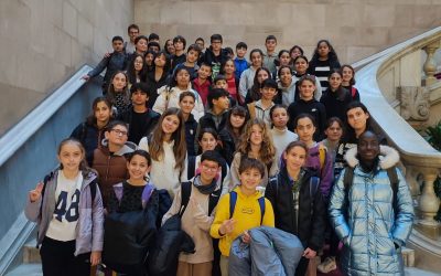 6è visita EL PARLAMENT. Projecte Un tomb per Europa.