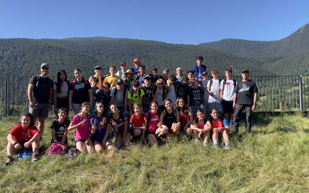 1r d’ESO acomiadem el curs a MonNatura Pirineus!