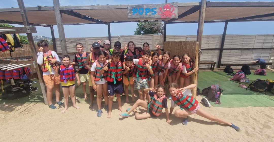 Aventura a Pineda de Mar: BATEIG DE VELA. 4t de primària